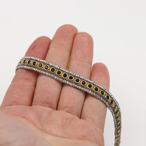 Fancy Choker Necklace Adjustable black Chokers  (#71) - Picture 7 of 12